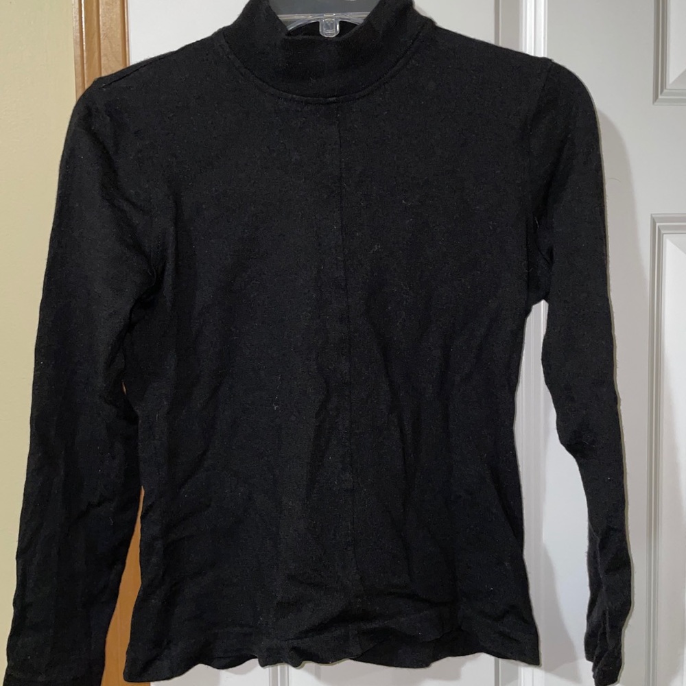 Vintage ferragamo mock neck sweater